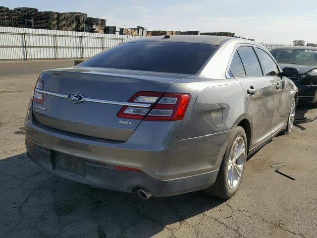 1FAHP2E88DG159859 - 2013 FORD TAURUS SEL CHARCOAL photo 4