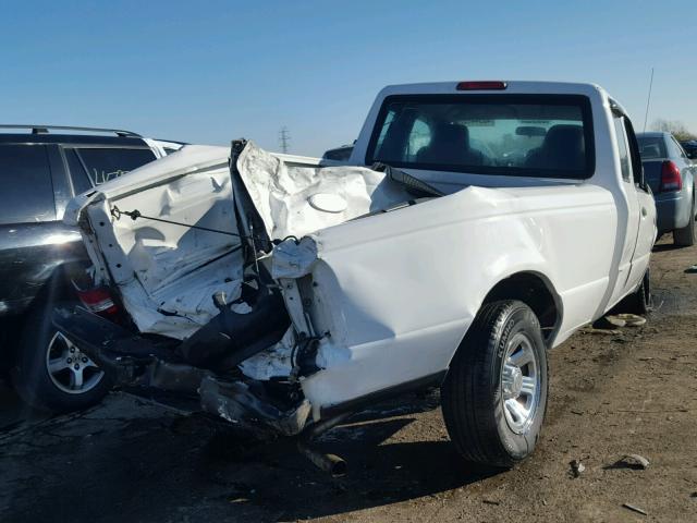 1FTYR14E59PA17286 - 2009 FORD RANGER SUP WHITE photo 4