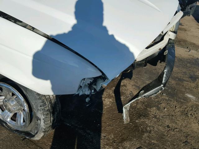 1FTYR14E59PA17286 - 2009 FORD RANGER SUP WHITE photo 9