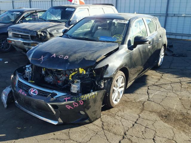 JTHKD5BH6H2297559 - 2017 LEXUS CT 200 BLACK photo 2