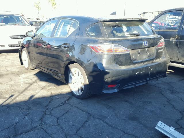 JTHKD5BH6H2297559 - 2017 LEXUS CT 200 BLACK photo 3