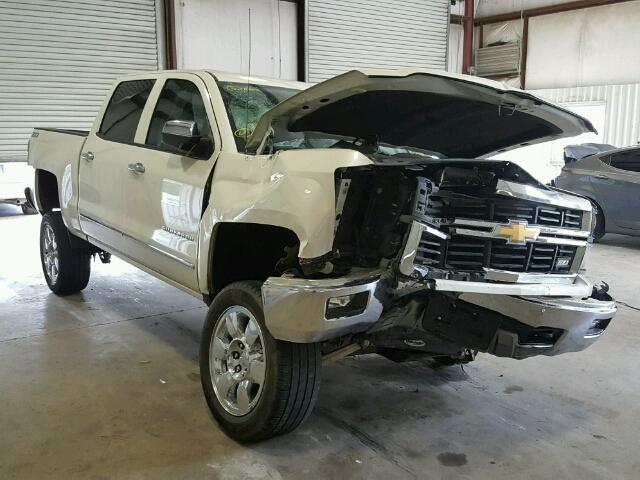 3GCUKSEC0EG274294 - 2014 CHEVROLET SILVERADO WHITE photo 1