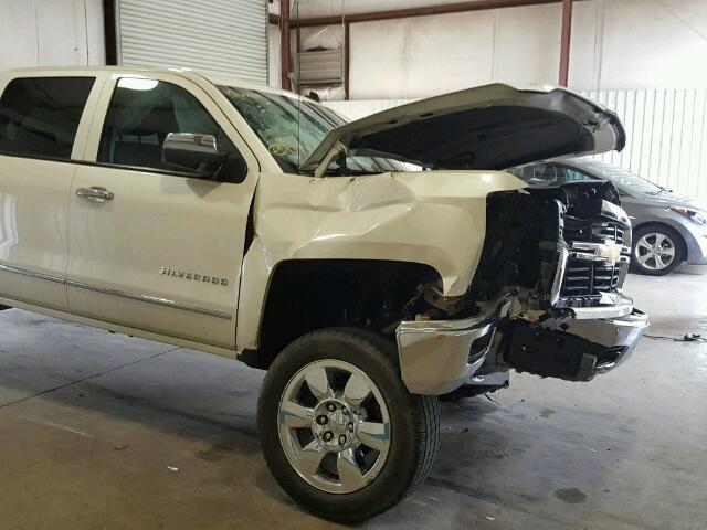 3GCUKSEC0EG274294 - 2014 CHEVROLET SILVERADO WHITE photo 9