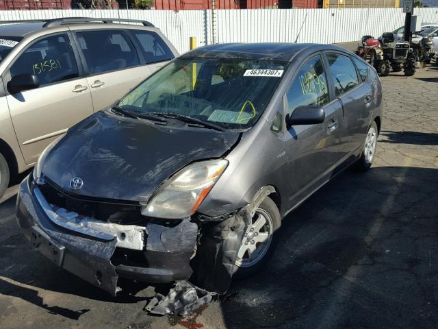 JTDKB20U073236836 - 2007 TOYOTA PRIUS GRAY photo 2