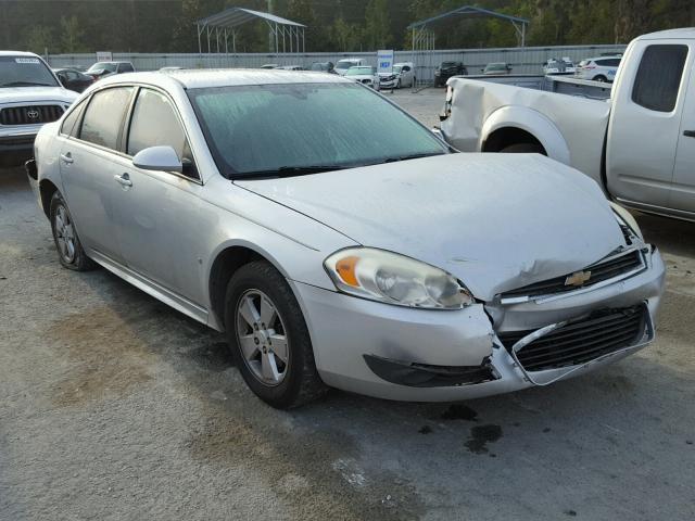 2G1WB5EK1A1130606 - 2010 CHEVROLET IMPALA LT SILVER photo 1