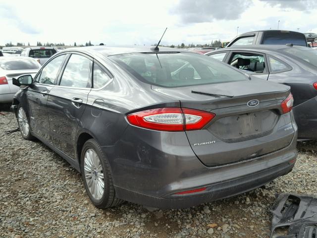 3FA6P0UUXFR226533 - 2015 FORD FUSION S H GRAY photo 3