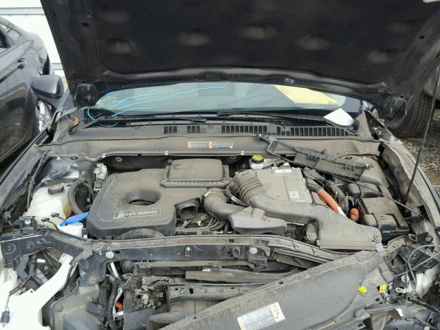 3FA6P0UUXFR226533 - 2015 FORD FUSION S H GRAY photo 7