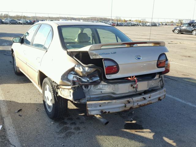 1G1NE52J316268171 - 2001 CHEVROLET MALIBU GOLD photo 3