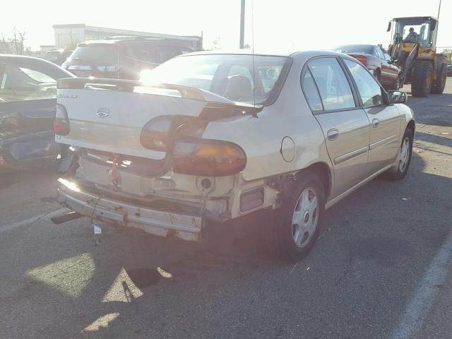 1G1NE52J316268171 - 2001 CHEVROLET MALIBU GOLD photo 4