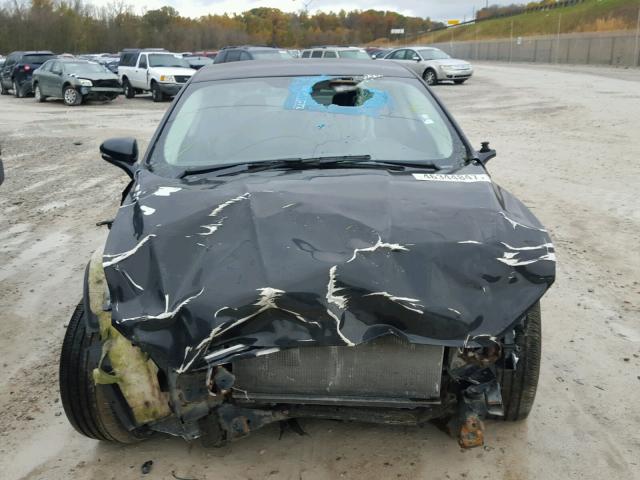 3FA6P0K94DR153123 - 2013 FORD FUSION BLACK photo 9