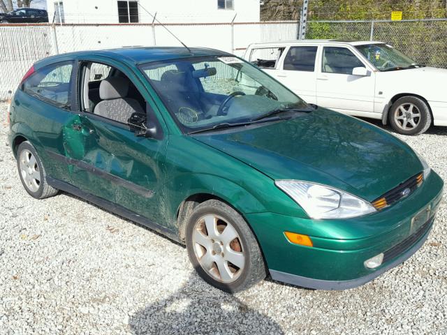 3FAFP31332R131352 - 2002 FORD FOCUS ZX3 GREEN photo 1