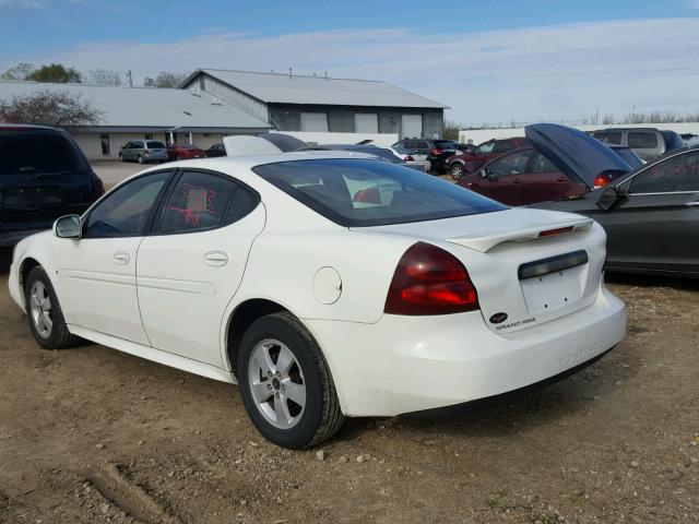 2G2WP552961256846 - 2006 PONTIAC GRAND PRIX WHITE photo 3