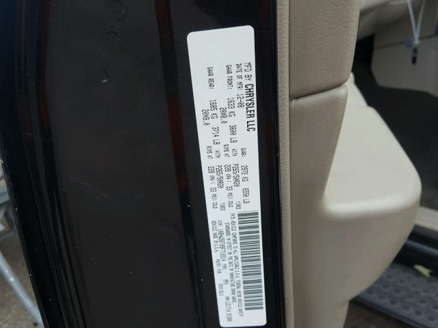 1A8HW58T09F719314 - 2009 CHRYSLER ASPEN LIMI BLACK photo 10