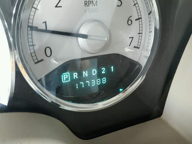 1A8HW58T09F719314 - 2009 CHRYSLER ASPEN LIMI BLACK photo 8