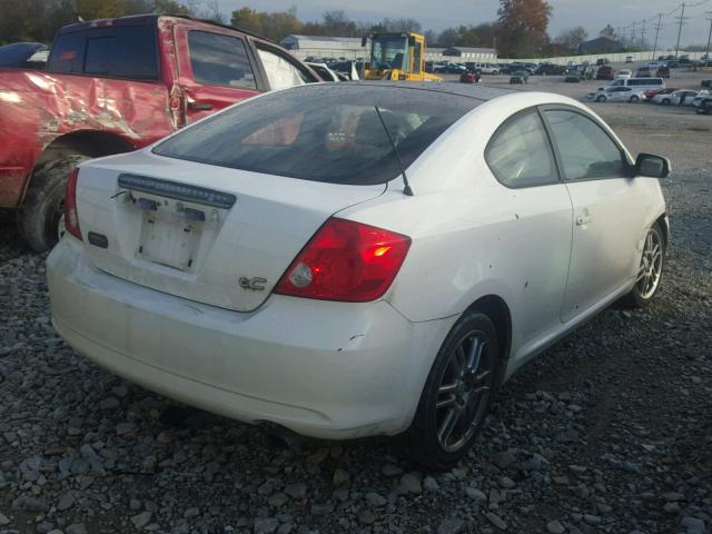 JTKDE177560108045 - 2006 SCION TC WHITE photo 4