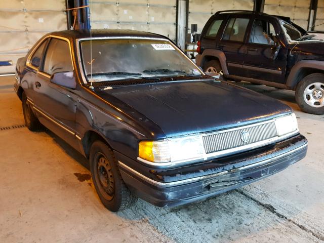 1MEPM31XXJK657859 - 1988 MERCURY TOPAZ GS BLUE photo 1