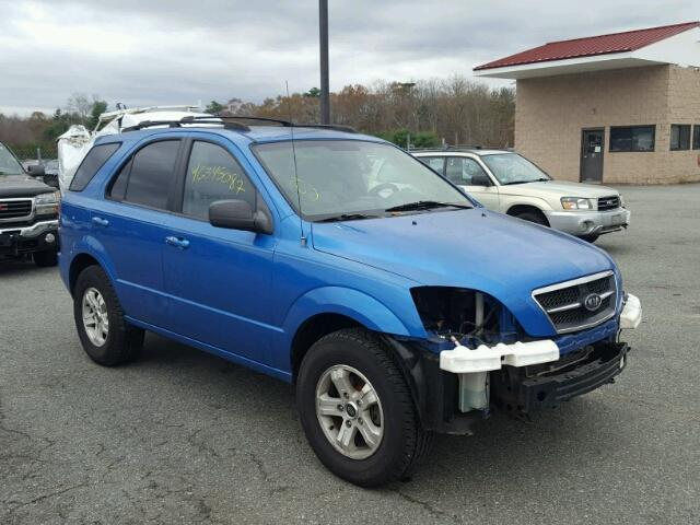 KNDJD733255434549 - 2005 KIA SORENTO EX BLUE photo 1