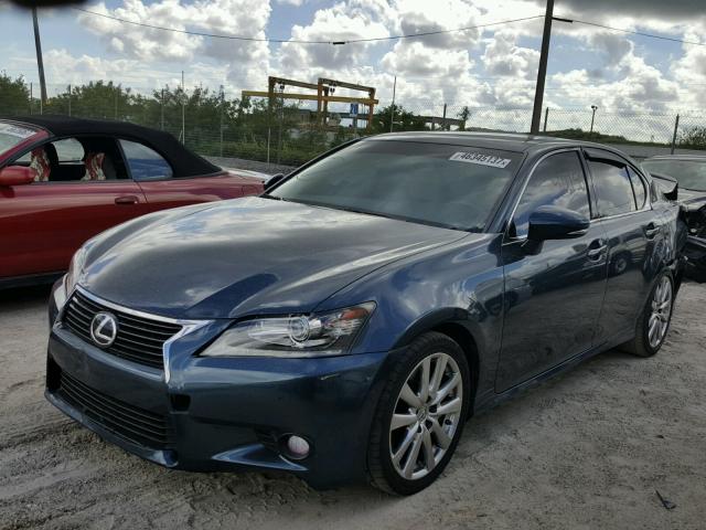 JTHBE1BLXE5031532 - 2014 LEXUS GS 350 BLUE photo 2