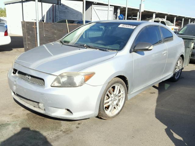 JTKDE177160121472 - 2006 TOYOTA SCION TC 银色 照片 2