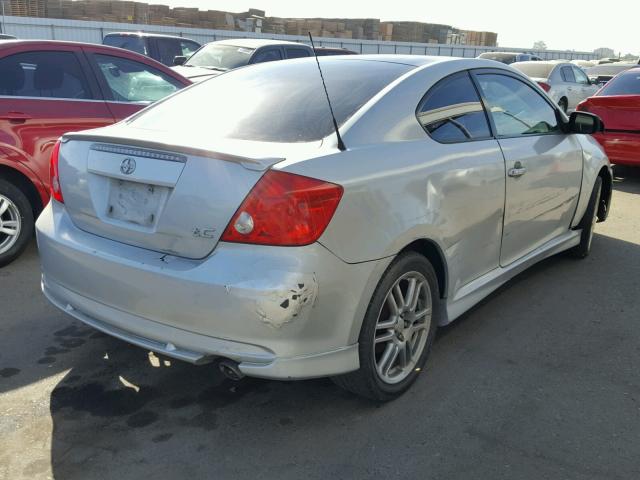 JTKDE177160121472 - 2006 TOYOTA SCION TC 银色 照片 4