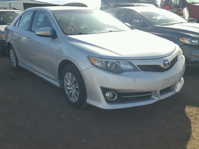 4T1BF1FK1DU275909 - 2013 TOYOTA CAMRY L SILVER photo 1