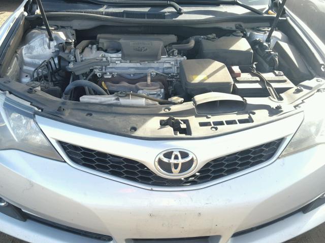 4T1BF1FK1DU275909 - 2013 TOYOTA CAMRY L SILVER photo 7