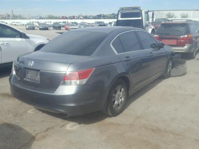 1HGCP26479A070814 - 2009 HONDA ACCORD LXP CHARCOAL photo 4