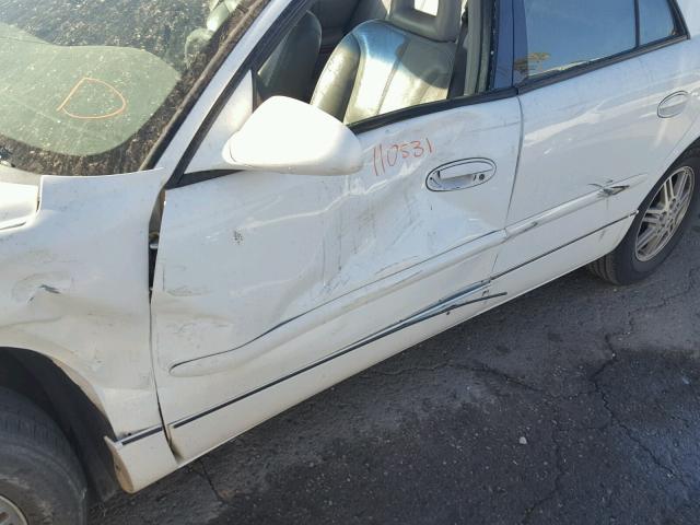 2G4WB52KX31203045 - 2003 BUICK REGAL LS WHITE photo 10