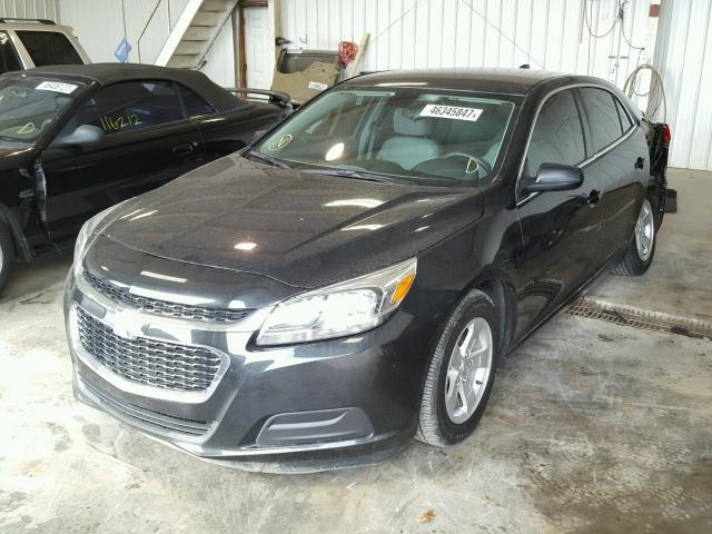 1G11B5SL7FF110562 - 2015 CHEVROLET MALIBU LS BLACK photo 2