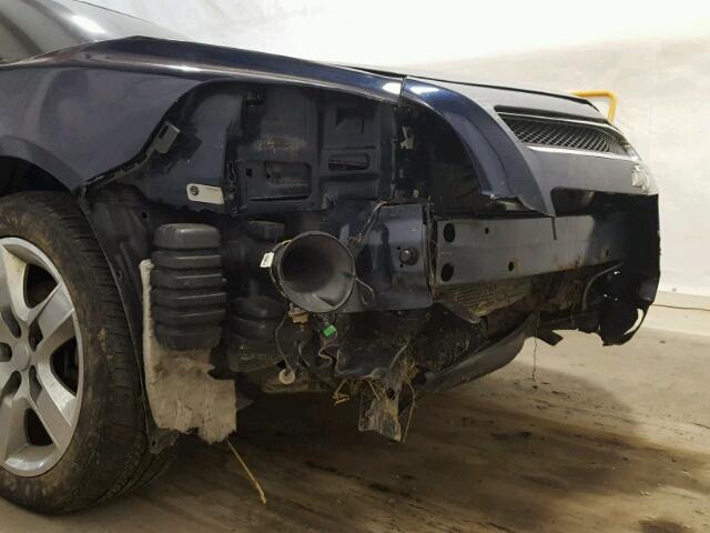 1G1ZB5E19BF323598 - 2011 CHEVROLET MALIBU LS Mavi foto 9