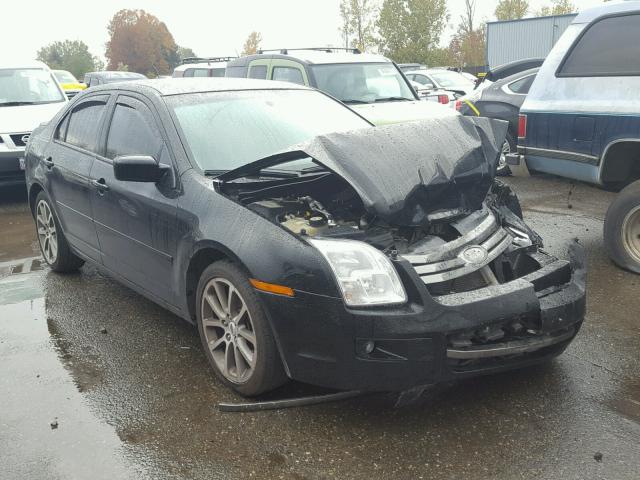 3FAHP07ZX8R202882 - 2008 FORD FUSION SE BLACK photo 1