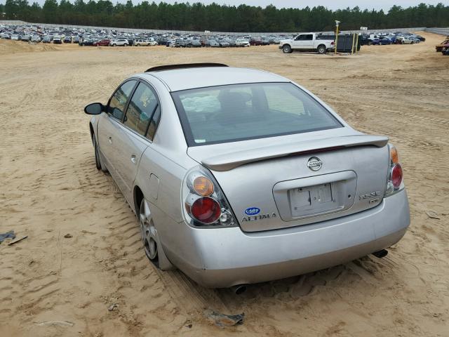 1N4BL11D13C270550 - 2003 NISSAN ALTIMA SE SILVER photo 3