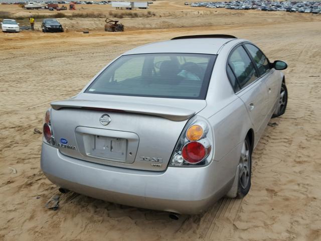 1N4BL11D13C270550 - 2003 NISSAN ALTIMA SE SILVER photo 4