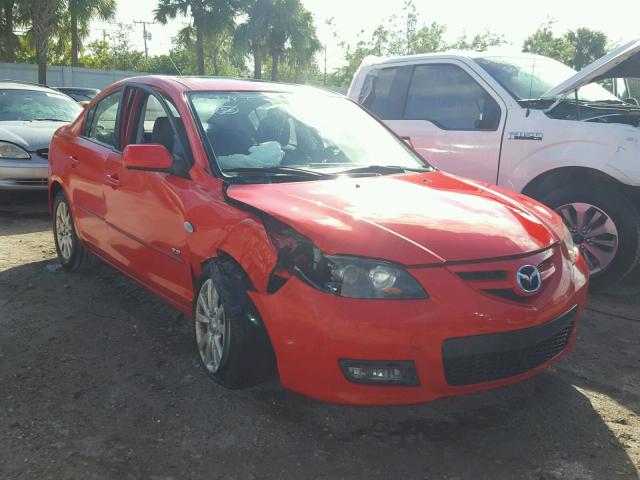 JM1BK123171643865 - 2007 MAZDA 3 S RED photo 1