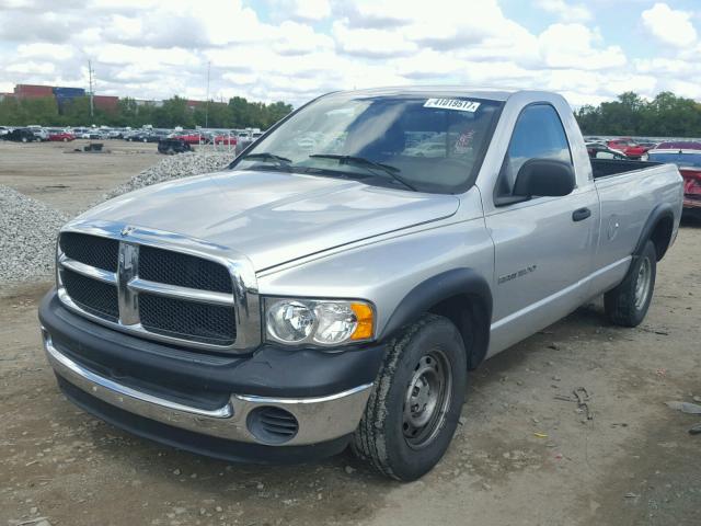 1D7HA16N34J288319 - 2004 DODGE RAM 1500 S SILVER photo 2