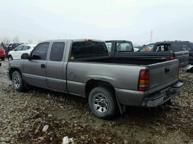 1GTEC19V07Z171323 - 2007 GMC NEW SIERRA GRAY photo 3