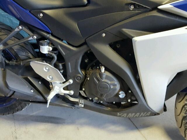 MH3RH06Y4GK014979 - 2016 YAMAHA YZFR3 BLUE photo 7