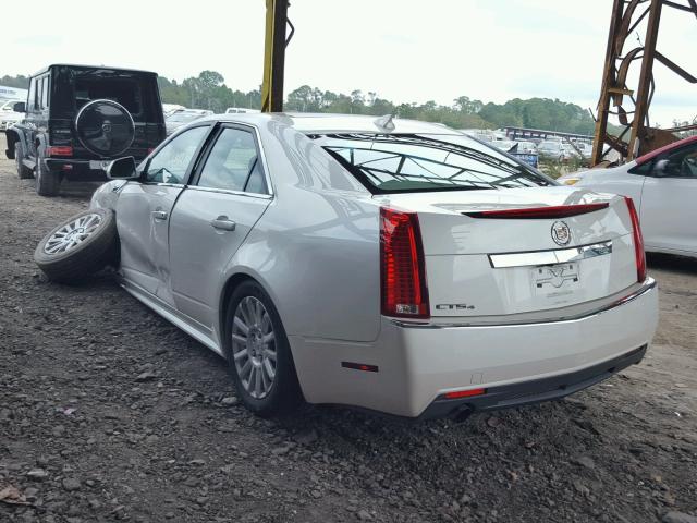 1G6DG5EY4B0159411 - 2011 CADILLAC CTS CREAM photo 3