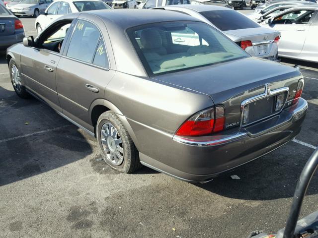 1LNHM86S93Y691402 - 2003 LINCOLN LS 棕色 照片 3