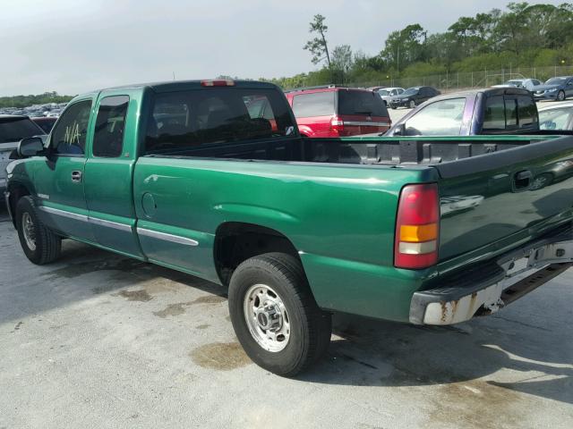 1GTGC29U7XE525206 - 1999 GMC NEW SIERRA GREEN photo 3