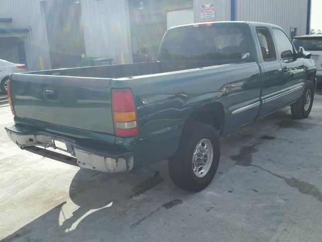 1GTGC29U7XE525206 - 1999 GMC NEW SIERRA GREEN photo 4