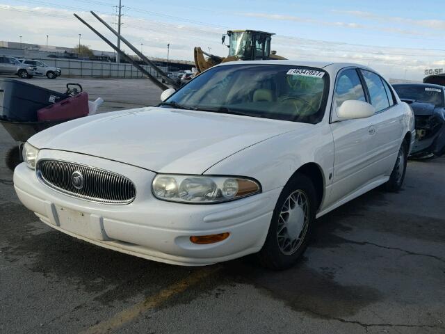 1G4HP52K244118801 - 2004 BUICK LESABRE CU WHITE photo 2