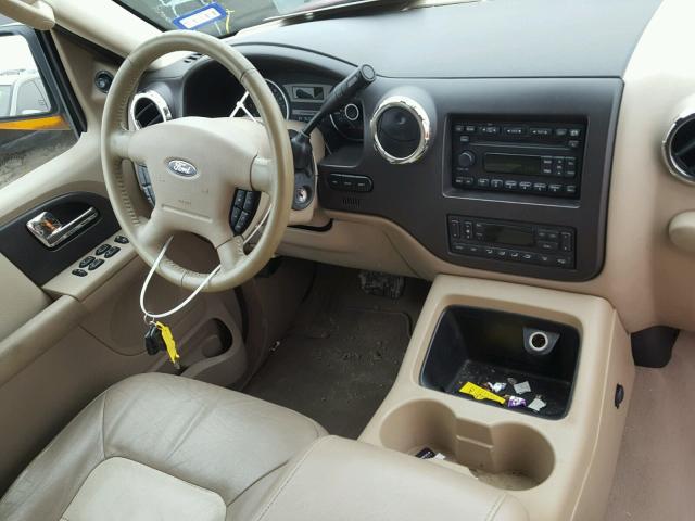 1FMPU17516LA72046 - 2006 FORD EXPEDITION TAN photo 9