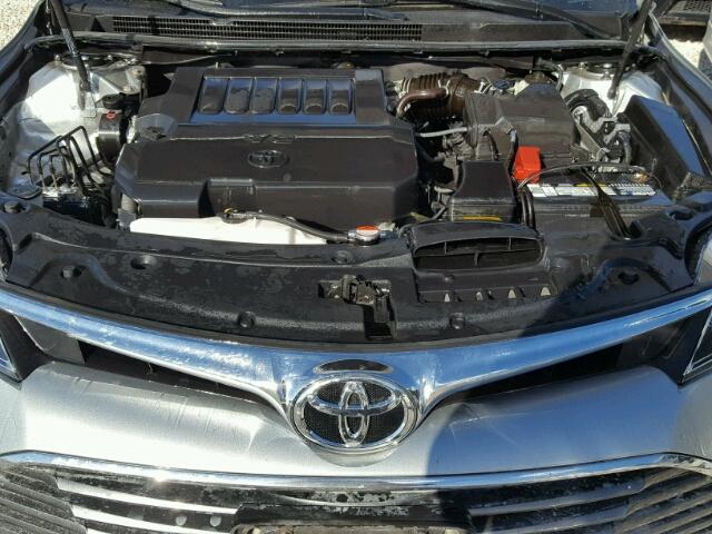 4T1BK1EB8GU219869 - 2016 TOYOTA AVALON XLE SILVER photo 7