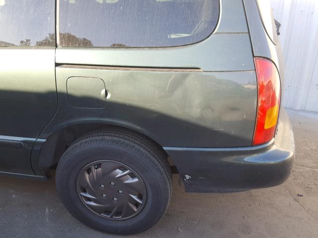 4N2XN11T5YD842137 - 2000 NISSAN QUEST SE GREEN photo 9