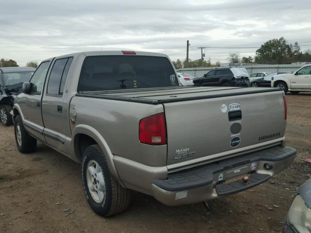 1GCDT13X63K128307 - 2003 CHEVROLET S TRUCK S1 SILVER photo 3