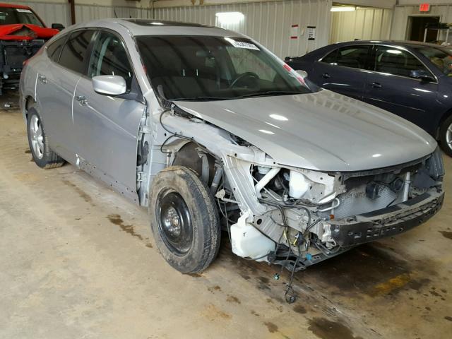 5J6TF1H37AL015394 - 2010 HONDA ACCORD CRO SILVER photo 1