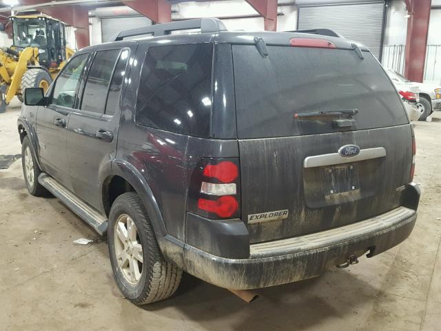 1FMEU73E37UB47325 - 2007 FORD EXPLORER GRAY photo 3