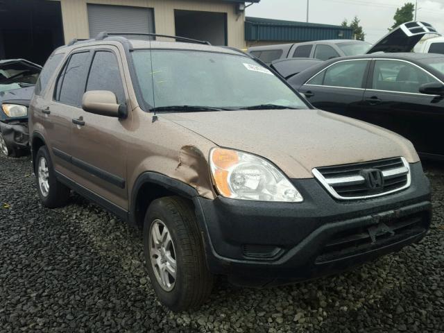 JHLRD78883C038290 - 2003 HONDA CR-V EX BROWN photo 1