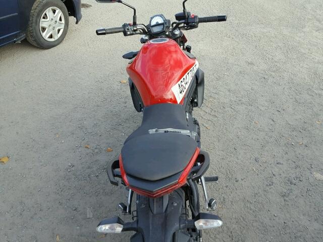 JKAEREE10DDA15152 - 2013 KAWASAKI ER650 E RED photo 5